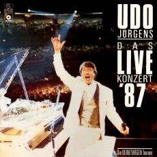 Udo Jürgens - Das Livekonzert '87 - LP Front-Cover