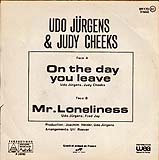 Udo Jürgens - On the day you leave / Mr. Loneliness - Vinyl-Single (7") Back-Cover