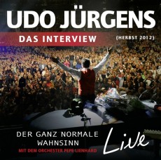 Udo Jürgens - Der ganz normale Wahnsinn live - Das Interview - CD Front-Cover