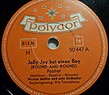 Trocaderos, Udo Jürgens - Jolly Joy hat einen Boy / Es zieht ein Spielmann durch das Land (Schellackplatte)