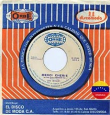 Udo Jürgens - Merci Chérie / Capri c'est fini - Vinyl-Single (7") Front-Cover