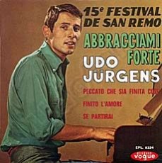 Udo Jürgens - Chante en Italien - Vinyl-EP Front-Cover