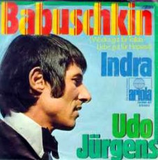 Udo Jürgens - Babuschkin / Indra - Vinyl-Single (7") Front-Cover