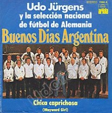 Udo Jürgens - Buenos Dias Argentina / Chica caprichosa - Vinyl-Single (7") Front-Cover