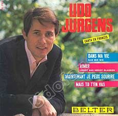 Udo Jürgens - Canta en Frances - Vinyl-EP Front-Cover