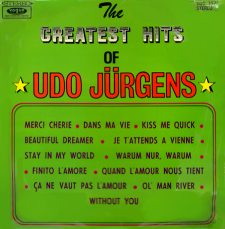 Udo Jürgens - The Greatest Hits Of Udo Jürgens - LP Front-Cover