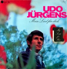 Udo Jürgens - Mein Lied für dich - My Song for You - LP Front-Cover
