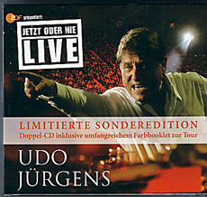 Udo Jürgens - Jetzt oder nie - Live 2006 - CD Front-Cover