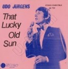 That lucky old sun / The shadow of your smile - Front-Cover